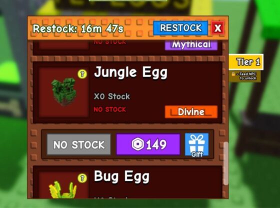 Jungle Egg in Pet Eggs shop (Image via Roblox)