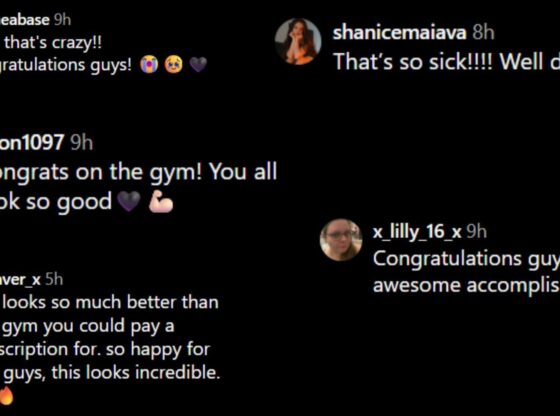 Screenshots of fans' reactions. [Image credit: Buddy Matthews' Instagram]