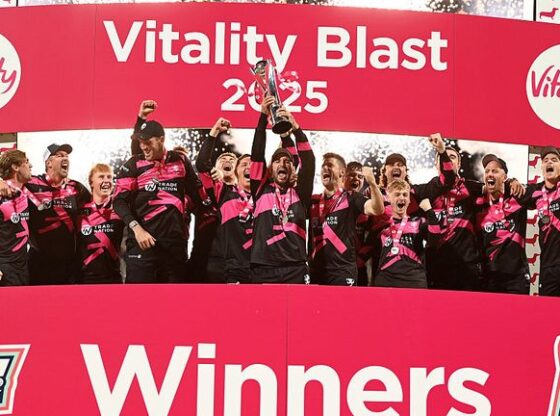 Somerset beat Hampshire to win the 2025 Vitality Blast as they pulled off a Finals Day record run-chase