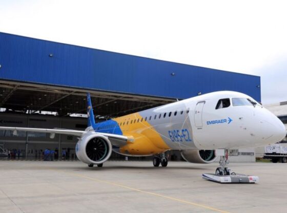 Over 200 units of the Embraer E-195 E2 have been delivered as of 2025