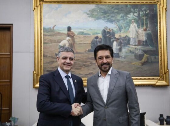 Jorge Macri discussed with Ricardo Nunes advancing a joint agenda based on their sister city relationship in place since 1999