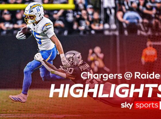 CHARGERS AT RAIDERS