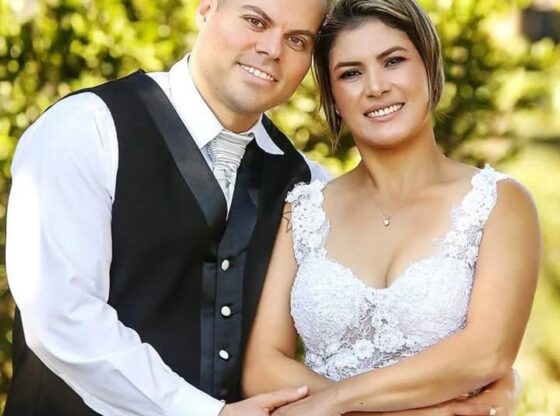 Andrea Carvalho Aita and Valter de Vargas Aita Pose in an undated photo.