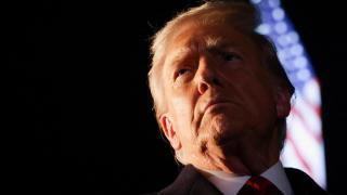 The president of the United States, Donald Trump, this Saturday before starting his trip to Asia.