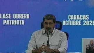 Nicolás Maduro this Thursday at the time when he asked Donald Trump not to start a war against Venezuela.