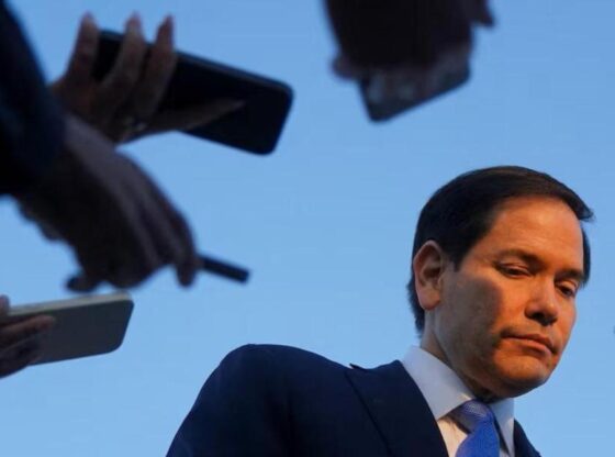 US Secretary of State, Marco Rubio, on September 16 in Israel.