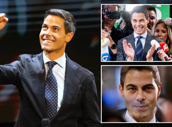 An image collage containing 3 images, Image 1 shows Netherlands Election, Image 2 shows Rob Jetten Attends D66 Faction Meeting After Dutch Elections - 30 Oct 2025, Image 3 shows NETHERLANDS-POLITICS-VOTE