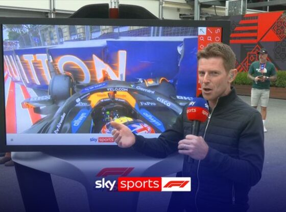 Anthony Davidson was at the SkyPad to review Oscar Piastri's first lap crash at the Azerbaijan Grand Prix.