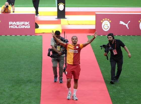 Galatasaray roll out the red carpet for Leroy Sane. Credit: Getty Images via The Athletic