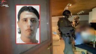 Leonardo Gesualdo during his arrest this morning.