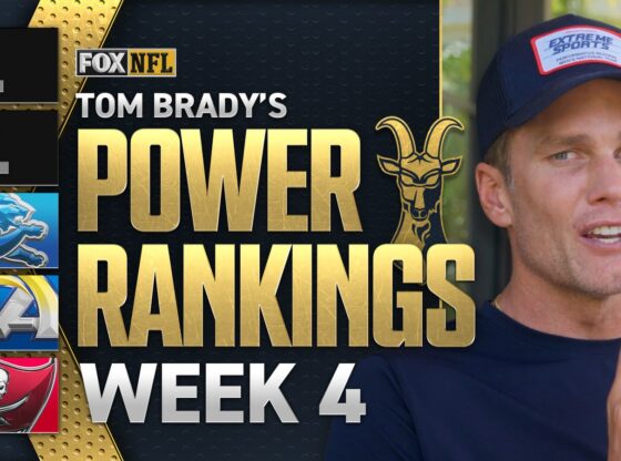 Tom Brady’s Week 4 Power Rankings 🚨