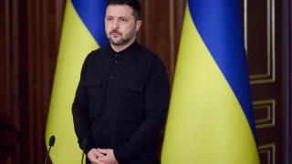 Ukrainian President Volodymyr Zelensky this Friday in kyiv.