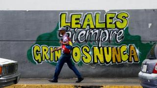 Mural photographed in Caracas.