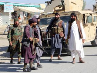 Taliban on the border