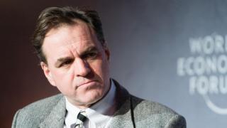 Niall Ferguson, during a conference at the World Economic Forum.