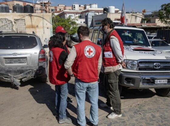 The Red Cross delivers to Hamas, this Wednesday, the bodies of unidentified Palestinians delivered by Israel in exchange for the body of the kidnapped Dror Or.
