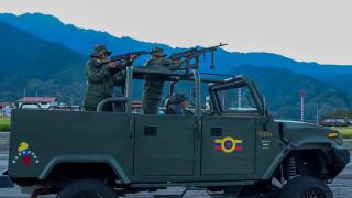 Members of the Venezuelan Armed Forces during maneuvers ordered by Nicolás Maduro.