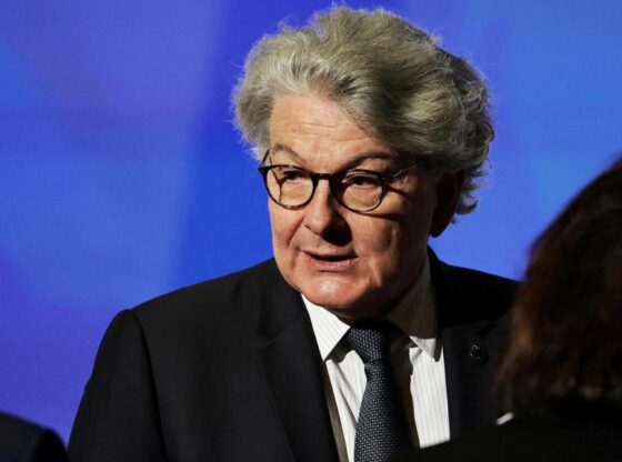 Thierry Breton, former European Commissioner for the Internal Market, in an archive image from April 2024.