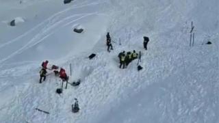 Panticosa avalanche rescue operation