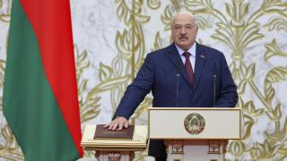 Alexandr Lukashenko this Tuesday at the swearing-in of his position as president of Belarus.