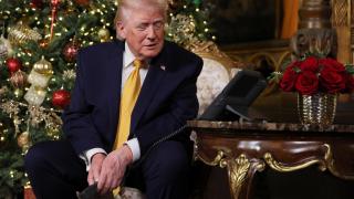 Trump this Wednesday at his Palm Beach residence.